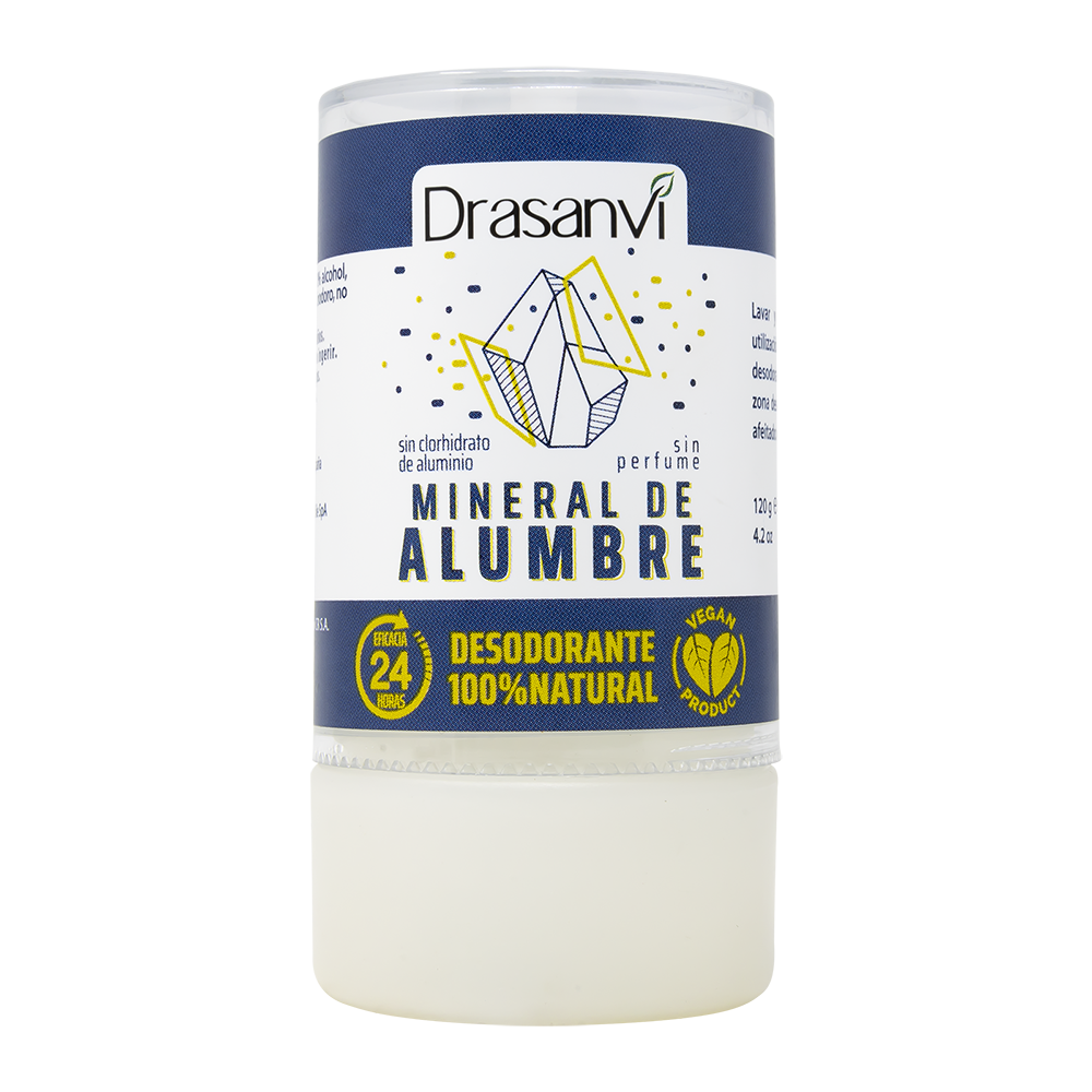 Desodorante Mineral De Alumbre 120 G Drasanvi Organic Food 8093